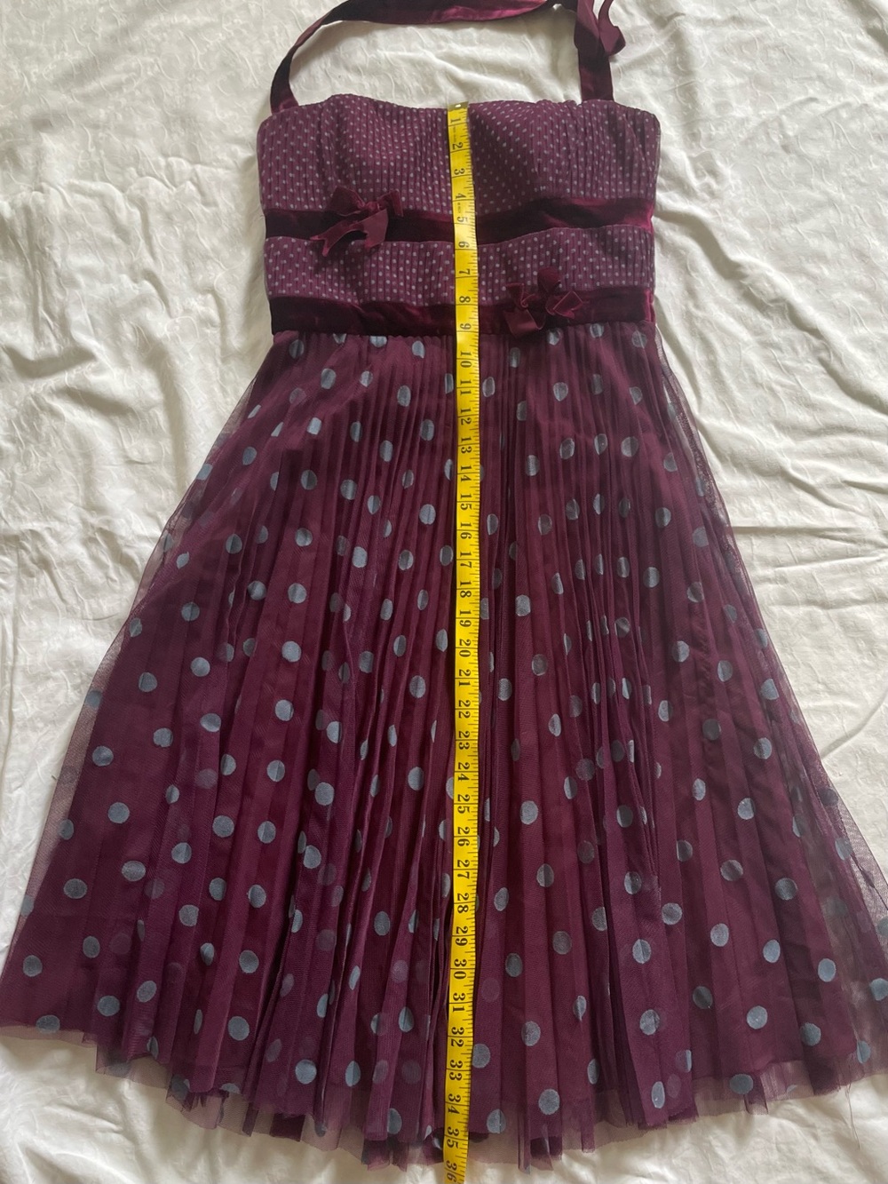 Betsey Johnson Polka Dot Dress 6 - Picture 5 of 10